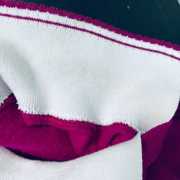 Cabin Creek Vintage Sweater Women Large Floral Puff Graphic Collared CottageCore - Picture 12 of 13